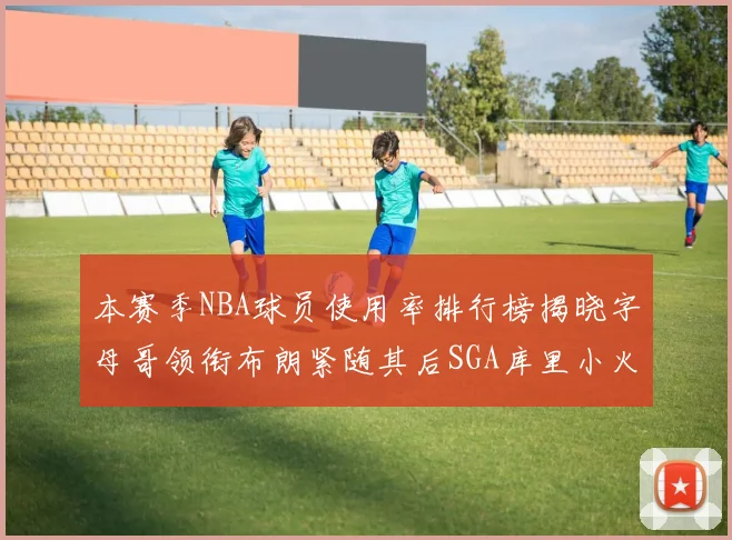 本赛季NBA球员使用率排行榜揭晓字母哥领衔布朗紧随其后SGA库里小火车紧追不舍